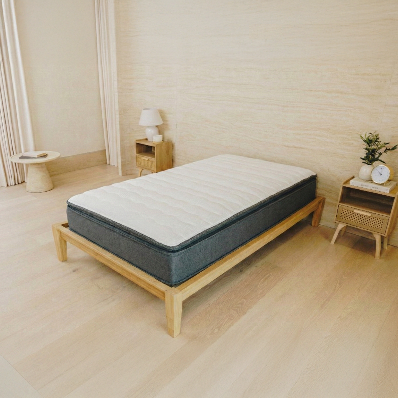 NELL Twin XL Size Mattress - Japanese Craftsmanship, Luxury Support