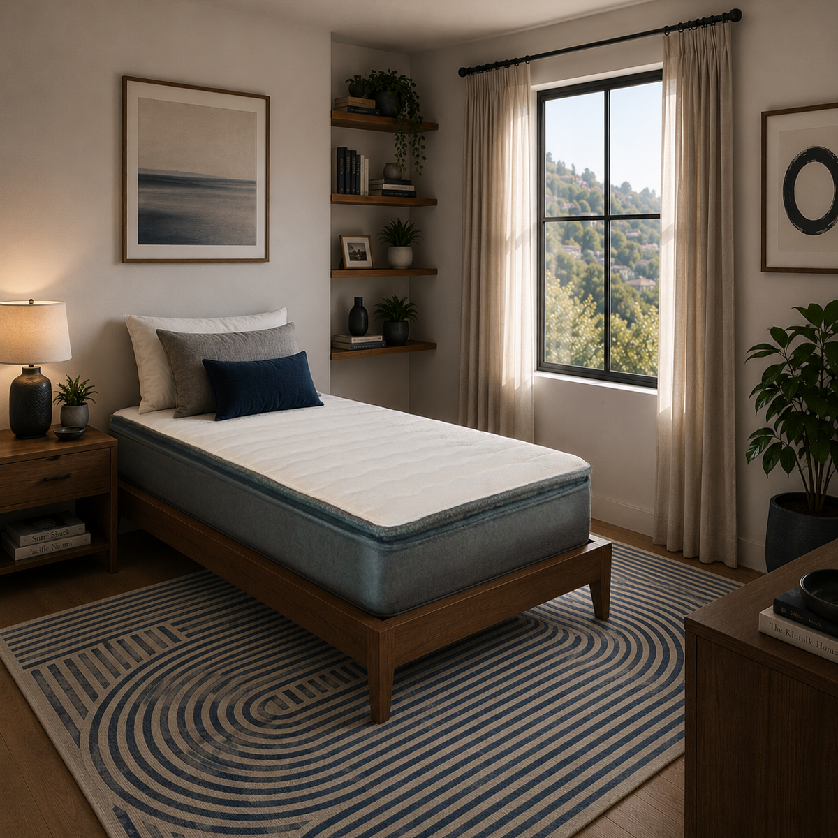 NELL Twin Size Mattress - Japanese Craftsmanship, Luxury Support