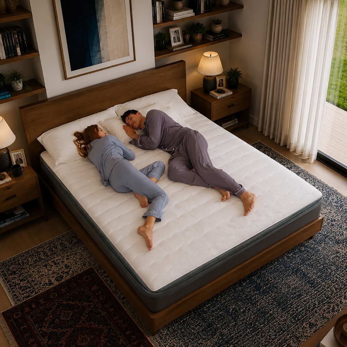 【アイルらんど】NELLマットレス　クイーンサイズ NELL Queen Size Mattress - Japanese Craftsmanship, Luxury Support
